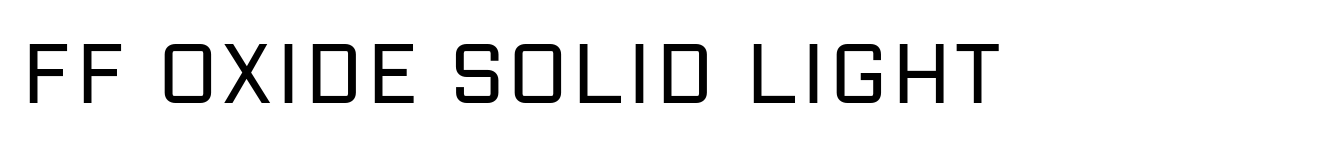 FF Oxide Solid Light image